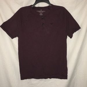 Maroon American Eagle Dress shirt